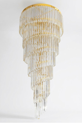Kroonluchter Plafond Pendel Kristallen Kroonluchter Gouden Woonkamer Lamp