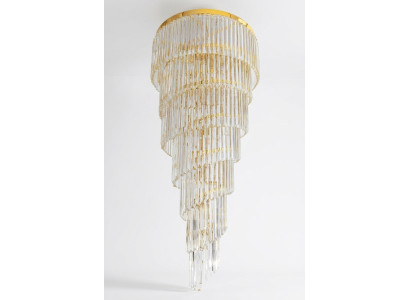 Kroonluchter Plafond Pendel Kristallen Kroonluchter Gouden Woonkamer Lamp