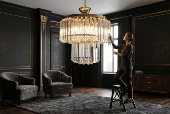 Kroonluchter Hanglamp Nieuw Lustre Woonkamer Kristal