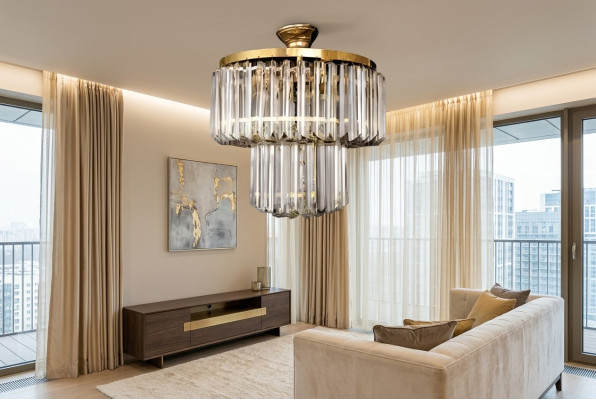 Kroonluchter Hanglamp Nieuw Lustre Woonkamer Kristal