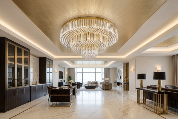 Kroonluchter Woonkamer Hanglamp Verlichting Plafondlamp Luster Kristal