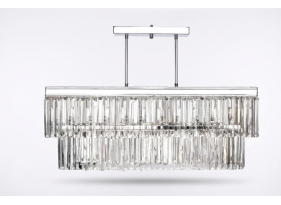Kroonluchter plafondlamp modern stijl woonkamer nieuw grijs