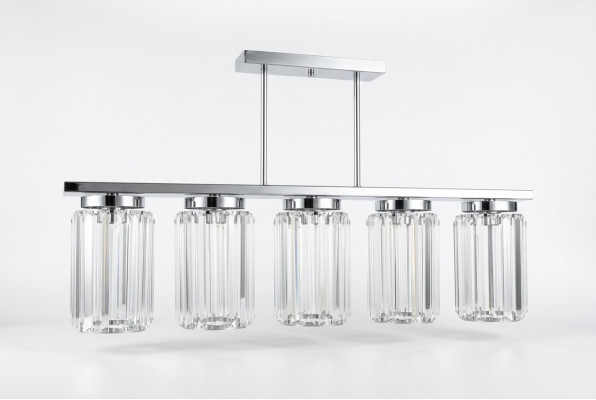 Kroonluchter nieuw grijs woonkamer hanglamp lamp hanglamp decoratie
