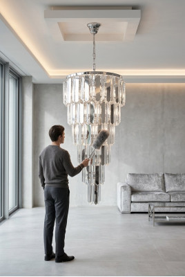 Kroonluchter Luster Plafondlamp Kristal Hanglamp Hanglamp