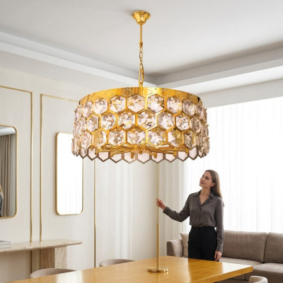 Kroonluchter Plafondlamp Kristallen lamp Woonkamer Kroonluchter Luster.