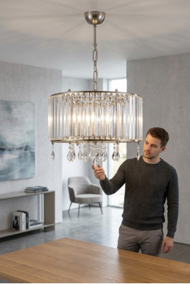 Kroonluchter Crystal Moderne Luster Hanglamp Ontwerp Woonkamer nieuw
