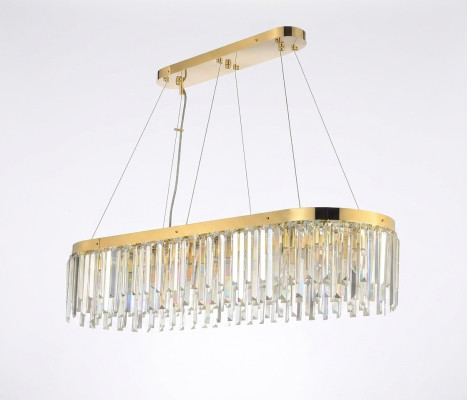 Kroonluchter Kristal Luxe Goud Hanglamp Lamp Woonkamer