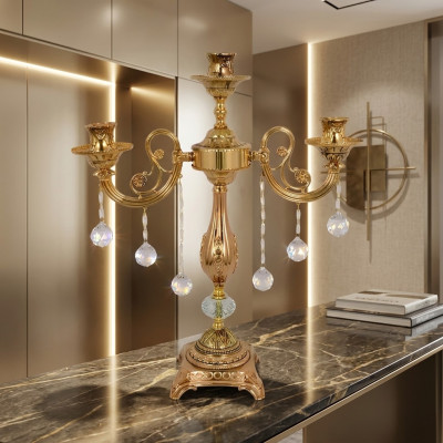 Tafellamp Lamp Woonkamer Nachtkastlamp nieuw Slaapkamer Goud