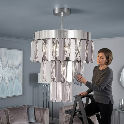 Kroonluchter kristallen plafondlamp plafondlamp woonkamer luchter