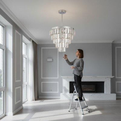 Kroonluchter plafondlamp woonkamer plafondlamp kroonluchter lamp luxe