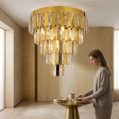 Kroonluchter Plafondlamp Woonkamer Luxe Woonkamer Kandelaar Kristal