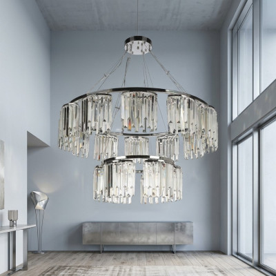Kroonluchter Plafondlamp Moderne Ronde Lamp Kristal Design Verlichting