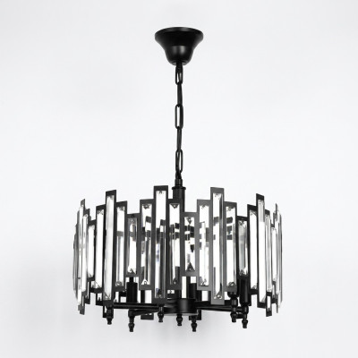 Ontwerplampen Zilveren kroonluchterlamp Moderne lamp Ronde lampen
