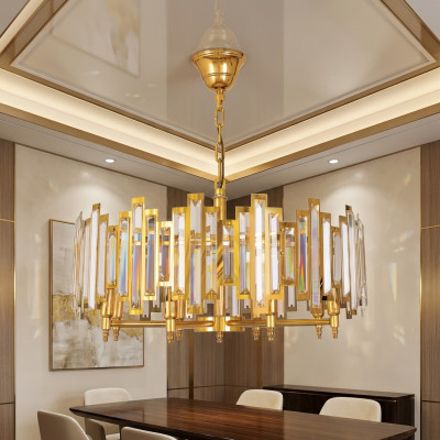 Kroonluchter Crystal Plafondlamp Nieuwe Lamp Goud Woonkamer Luxe