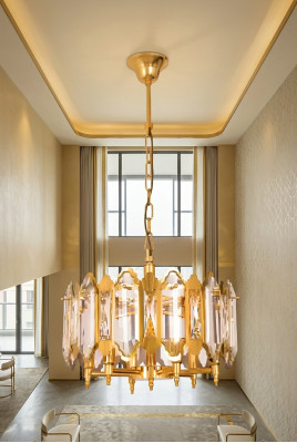 Kroonluchter woonkamer Stijl Moderne lamp Goud Slaapkamer Luxe