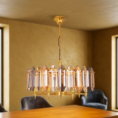 Kroonluchter Gouden Plafondlamp Lamp Armatuur Gouden Hanglamp 60x75cm