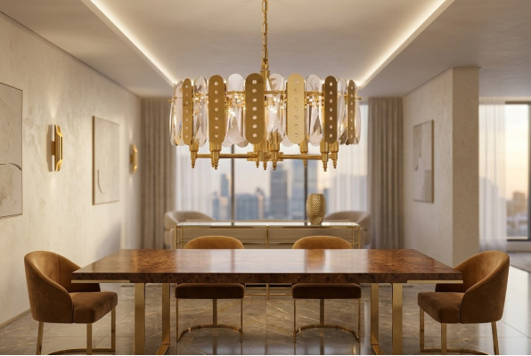 Kroonluchter plafondlamp woonkamer armatuur plafondlamp verlichting lampen