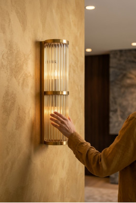 Wandlamp Lampen Verlichting Lamp Modern Gouden Wandlamp