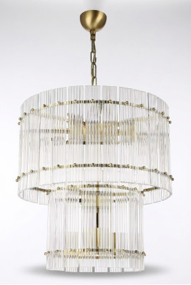 Kroonluchter Plafondlamp Plafond verlichting Woonkamer Glasverlichting Nieuw