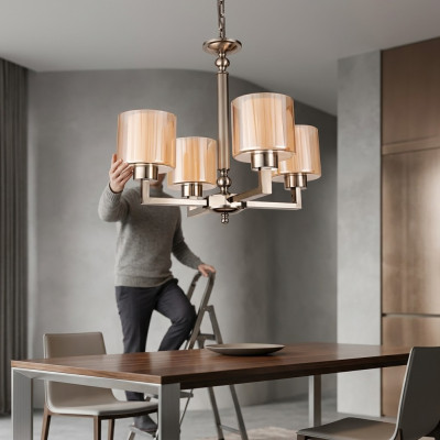 Plafondlamp Stijl Moderne Kroonluchter Glas Woonkamer Lamp Slaapkamer
