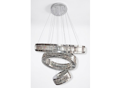 Zilveren plafondlamp in de stijl van woonkamer plafondverlichting lamp 120x175.