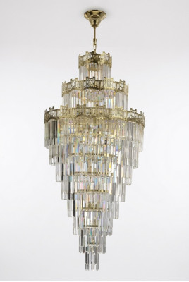 Kroonluchter stijl klassiek Luster Druppel Woonkamer Lamp Luxe 80x230