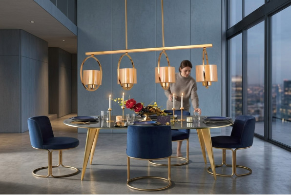 Plafondlamp Plafondlampen Lamp Licht Kroonluchter Glas Luxe Eetkamer