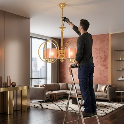 Plafondlamp Hangverlichting Woonkamer nieuw Kroonluchter Glas Luxe