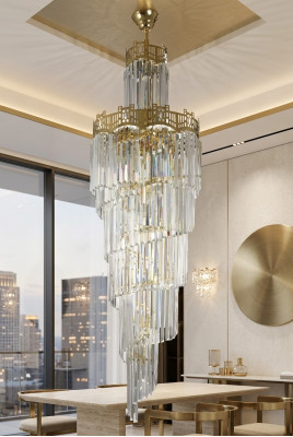 Kroonluchter woonkamer plafondverlichting Moderne kroonluchter prachtig kristal