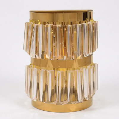 Wandlamp Design wandlamp kristalpatroon lamp woonkamer.