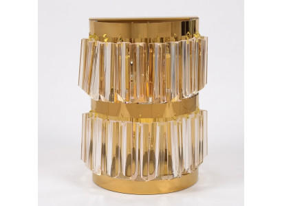 Wandlamp Design wandlamp kristalpatroon lamp woonkamer.