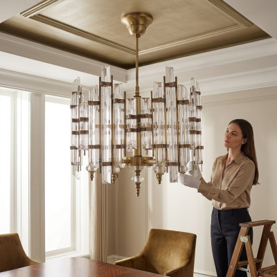 Kroonluchter Woonkamer Plafondlamp Stijl Moderne Slaapkamer