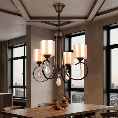 Plafondlamp Hangend Ontwerp Modern Goud Woonkamer Glas Nieuw