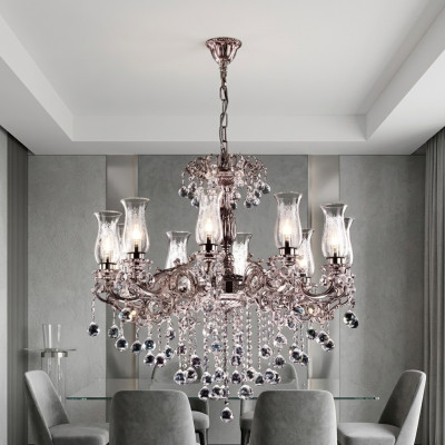 Kroonluchter klassiek designer plafondlamp woonkamer kristallen lamp
