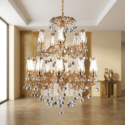 Kroonluchter Luxe Lamp Woonkamer Hanglamp Luster Lamp Lampen