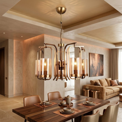 Plafondlamp woonkamer Plafondlamp Moderne kroonluchter mooi Luxe
