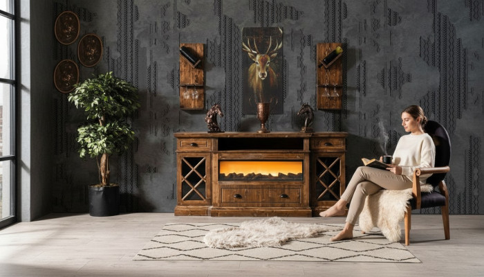 Dressoir Buffetkast Eetkamer Dressoir Sideboard Houten commode Ladenkasten