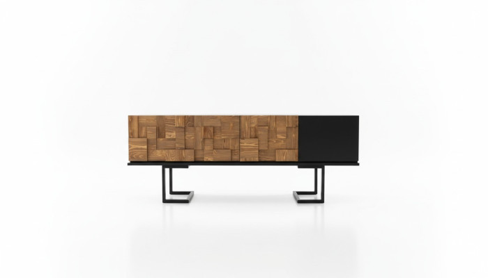 Moderne houten commode dressoir tv-standaard kast meubels 180cm