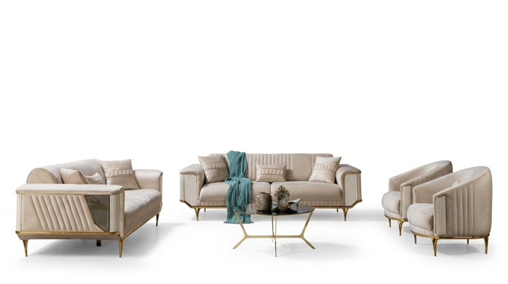 Sofa Set 3311 Zit Moderne Bankstel Bankstel Luxe Set Bankstellen