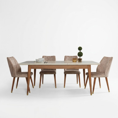 Eettafel Eetkamer Stijl Modern Ontwerp Tafel Hout Meubels Luxe Tafels