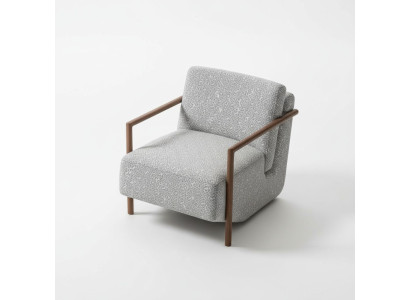Stoel Grijs Woonkamer Meubels Design Modern Luxe Eenpersoons Club Relax