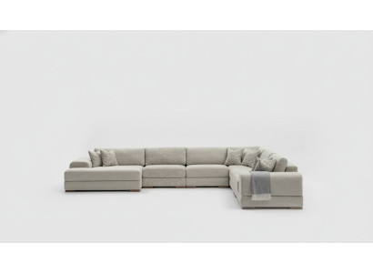 Eckbank U-vorm Woonkamer Bankstel Bank Ontwerp Moderne Meubels 150x425x320