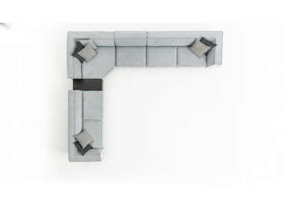 Sofa L Vorm Bank Bekleding Woonkamer Modern Design Hoekbank Textiel Banken