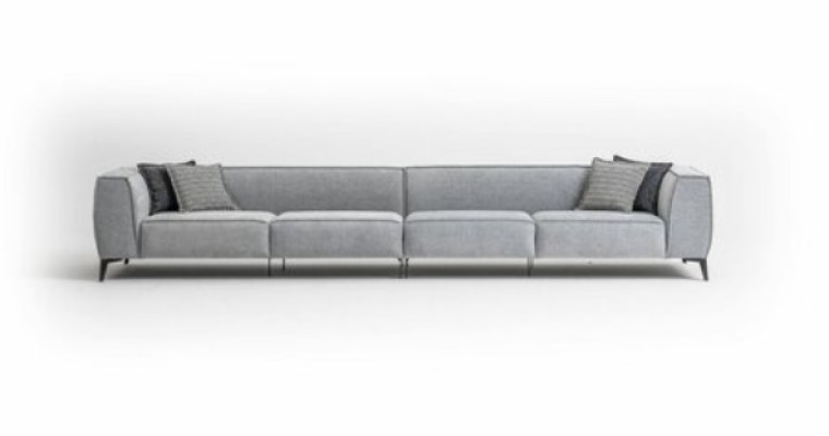 Bank Bank Moderne Woonkamerbanken 6 Zits Meubels Stoffen Bankstel 420cm