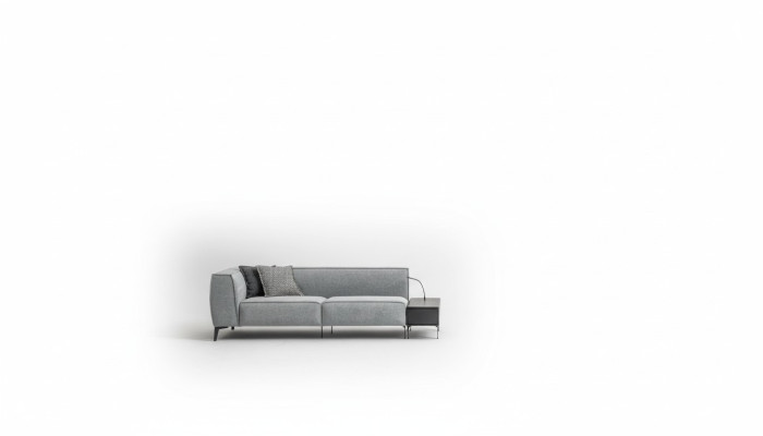 3-zits bank bank Moderne stijl Woonkamer Beklede bank Luxe Textiel