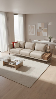 Bankstel 3-zitter Beige Modern Design Luxe Woonkamerbank Meubels