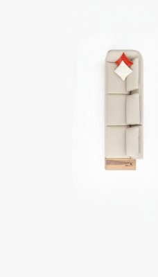 Bankstel 3-zitter Beige Modern Design Luxe Woonkamerbank Meubels
