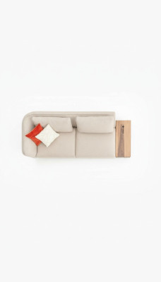 Sofa 3-zits gestoffeerde banken design luxe 245 cm meubels xxl grote banken