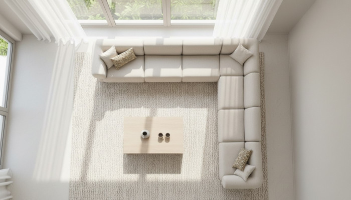 Sofa L-vormige gestoffeerde bank woonkamer moderne meubels 405x405cm bankstellen hoekbank
