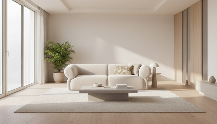 Sofa Bank Bekleding Meubel Driepersoonsbank 3-Zit Modern Design Bank Beige